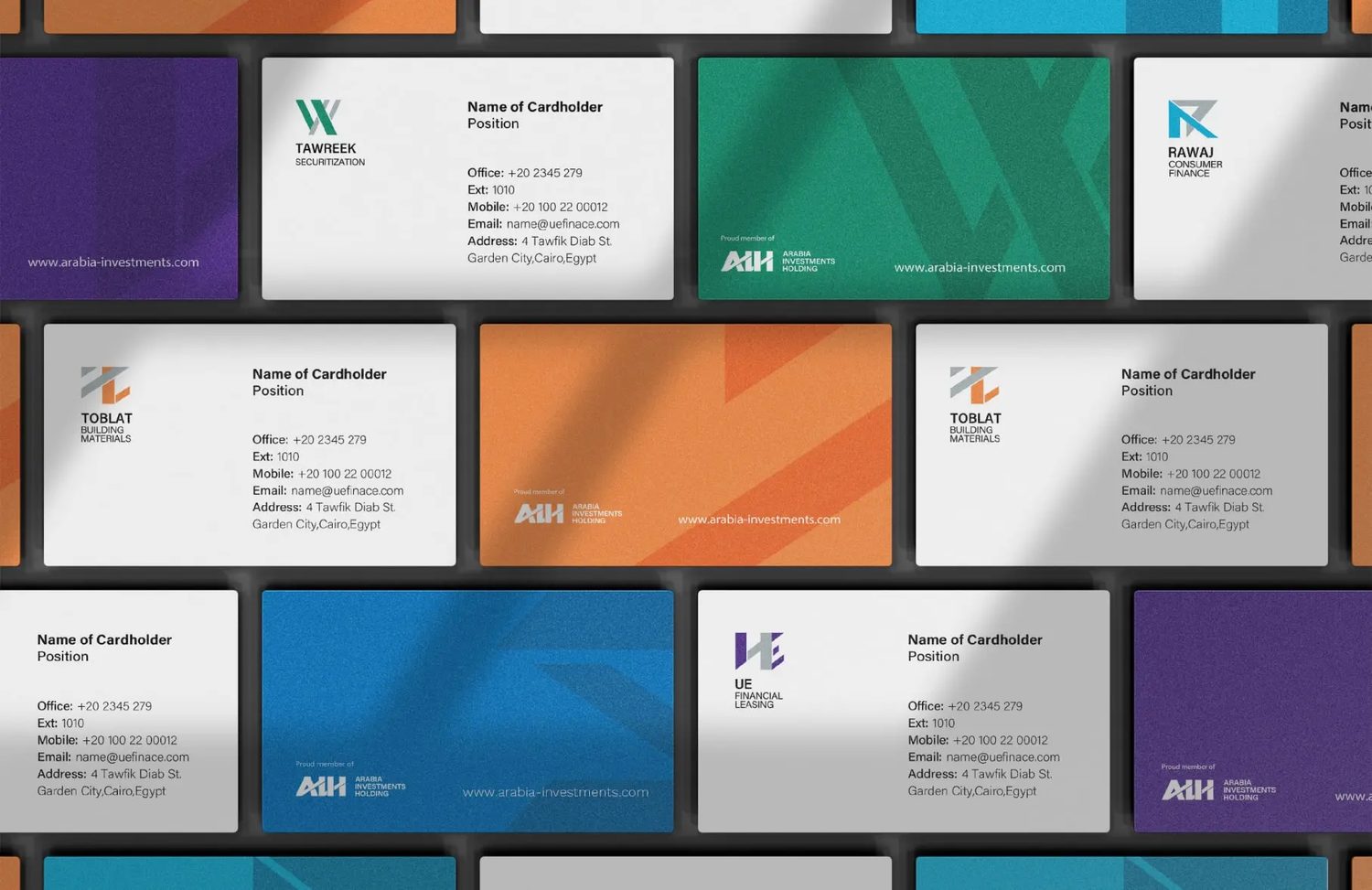 AIH corporate website UI/UX design by Generator