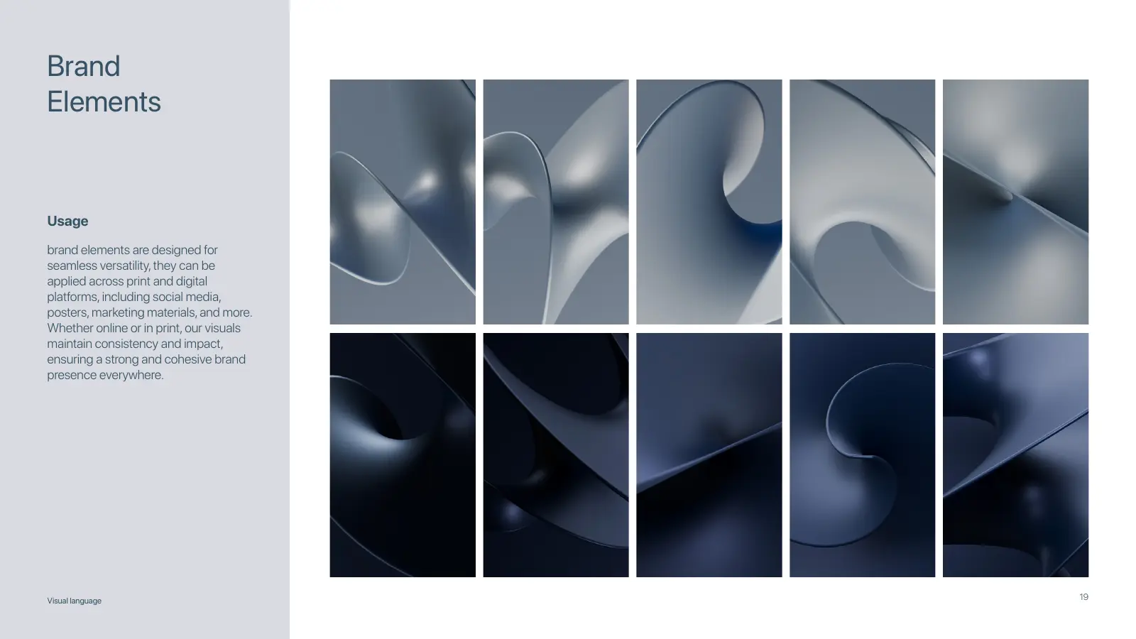 WOTN brand elements the 3D forms behind every layout.