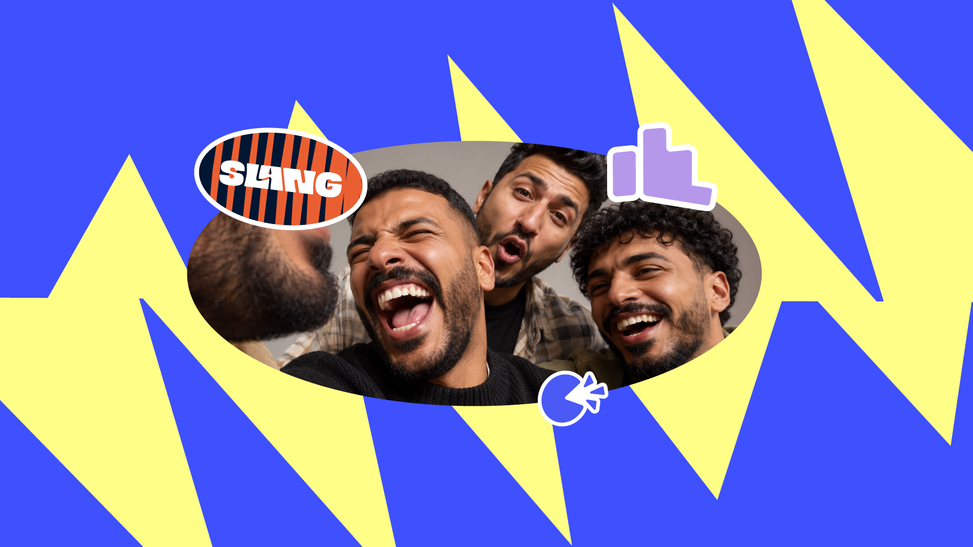 slang image with 4 young men